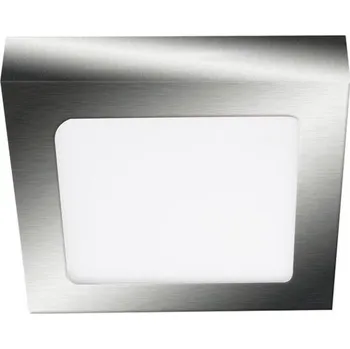 LED panel LED přisazený mini panel 24W čtverec chrom mat 1800 lm 4000K
