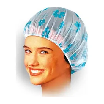 Pokrývka hlavy TOP CHOICE igelitová koupací čepice 30369