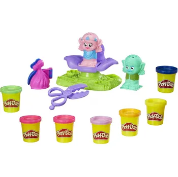modelína a plastelína Hasbro Play-Doh Trolls Vlasový Salón