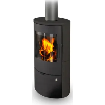 Krbová kamna kamna ROMOTOP EVORA keramika černá matná 49400