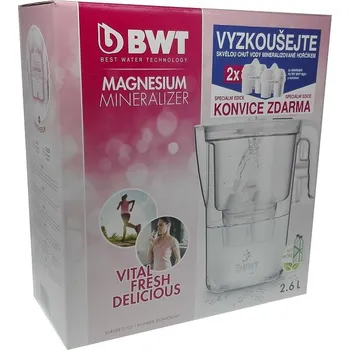 Filtrační konvice BWT Magnesium Mg2+ 2ks + filtrační konvice Vida Yara