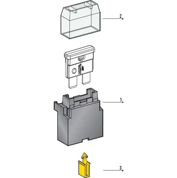 Autopojistky Držák poj.ATO 0100351 komplet