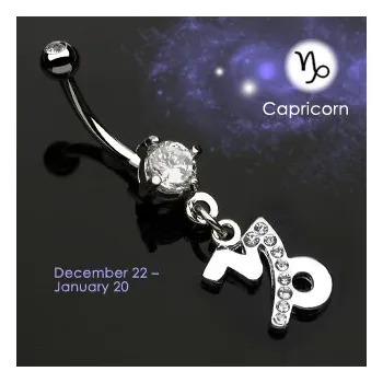 Piercing Piercing do pupíku z chirurgické oceli NSC3033-1