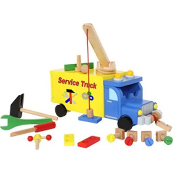 autíčko Legler Dřevěné nákladní auto Truck Service