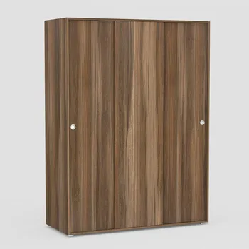 Šatní skříň Skříň Rea Lary S6 149cm - Skříň třídvéřová s posuvnými dveřmi