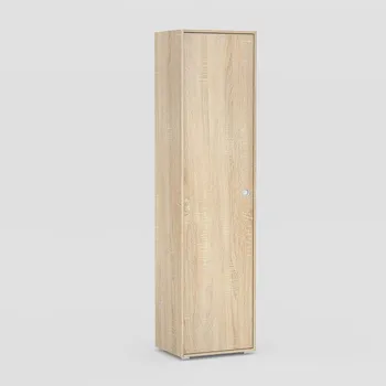 Šatní skříň Skříň Lena úzká - šatní 51cm Dub sonoma