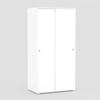 Šatní skříň Skříň Rea Lary S4 100cm - Skříň dvoudvéřová s posuvnými dveřmi