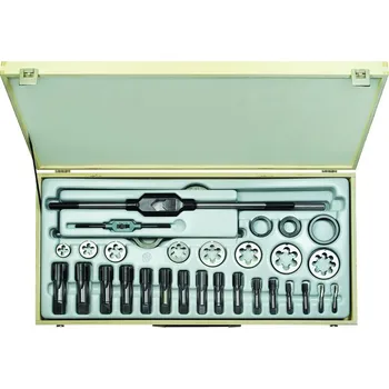 Závitořezný nástroj Sada závitořezných nástrojů NO G1/8-G1 (G1-II) (Sada závitořezných nástrojů NO G1/8-G1)