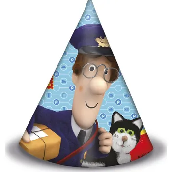 Party dekorace POŠŤÁK PAT party čepičky 6 ks