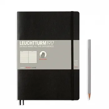 Zápisník Leuchtturm1917 Composition Softcover B5 Black