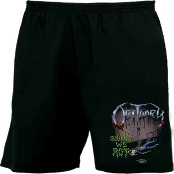 Pánské kraťasy bermudy, kraťasy Obituary - Slowly We Rot