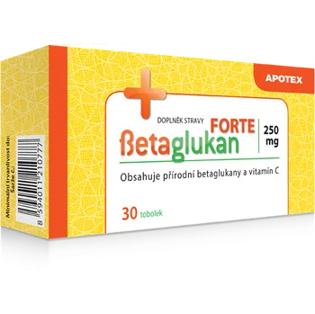 Apotex Betaglukan Forte 250 mg 30 tob.