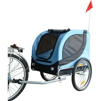 vozík za kolo Vozík za kolo pro psy Doggy modrý