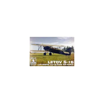 Plastikový model 1/72 Letov S-16 Luftwaffe and Slovak Air Force