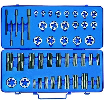Závitořezný nástroj Sada závitořezných nástrojů HSS M4-M20x1,5 (AUTO-2) (Sada závitořezných nástrojů HSS M4-M20x1,5)