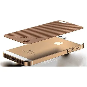 Telefonní příslušenství Kožená Fólie Luphie pro iPhone 6/6S (zadní) HNĚDÁ