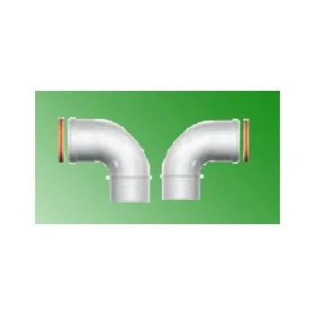 Kouřovod ARISTON Koleno 90 ° nekondenzační, průměr 80 mm, sada 2 kusy