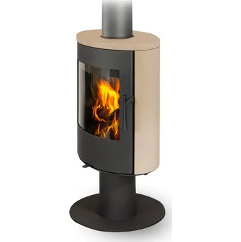 Krbová kamna kamna ROMOTOP EVORA T keramika jogurtová 61660