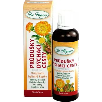 Přírodní produkt Dr.Popov Průdušky & Dýchací cesty 50 ml