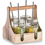 Zeller sada sklenic s brčkem v bedýnce…