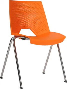 Jednací židle Antares 2130 PC Strike oranžová