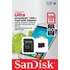 Paměťová karta SanDisk Ultra microSDXC 128 GB UHS-I U1 80 MB/s + SD adaptér