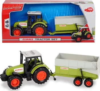 autíčko Dickie Traktor Claas s přívěsem 36 cm