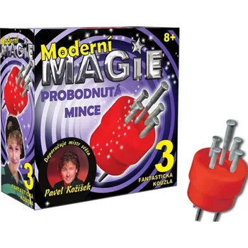 Kouzelnická sada Hm Studio Kouzla probodnutá mince