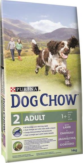 Dog chow adult on sale lamb