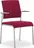 B2B Partner Wiro konferenční židle, červená