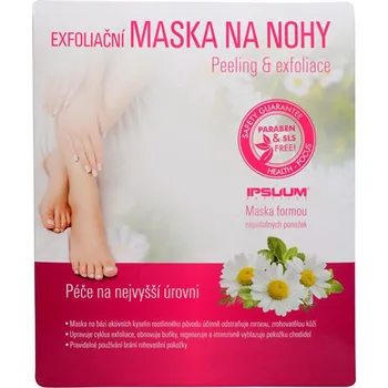 Kosmetika na nohy Recenze Ipsuum Prestige Exfoliační maska na nohy