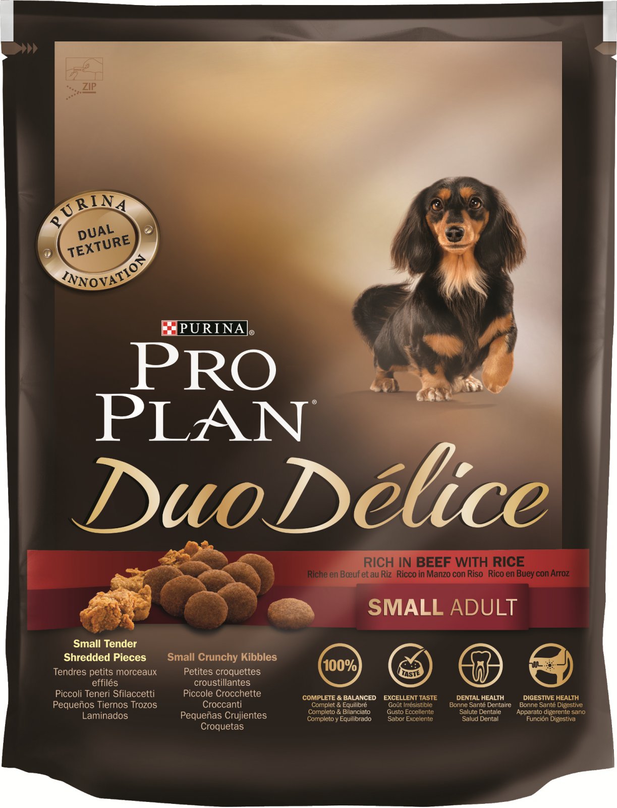 Purina Pro Plan Adult Duo Délice Small/Mini Beef/Rice od 152 Kč - Zbozi.cz