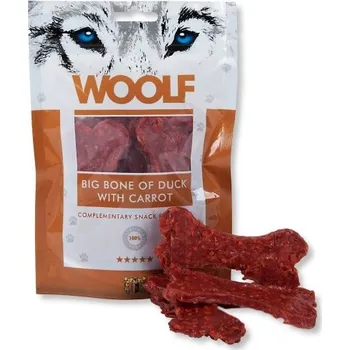 Pamlsek pro psa Woolf Big Bone of Duck with Carrot 100 g