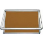 2x3 Vitrína korková s horizontálním…