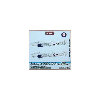 Plastikový model 1/72 Ju 86Z-3/Z-7 SAAF Coastal Patrol - Conv.Set