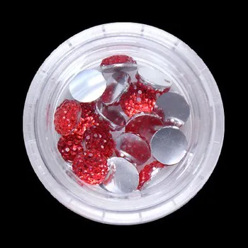 Kamínky diamonds RED 6mm