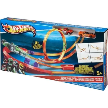 autodráha Recenze Mattel Hot Wheels Track Builder Super dráha