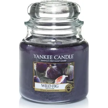 Svíčka Recenze Yankee Candle Wild Fig 411 g