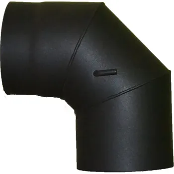 Kouřovod Ametaltop Koleno kouřové s klapkou 120/90/1,5 mm