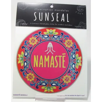 Okenní mandala Namasté