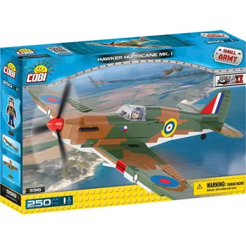 Stavebnice COBI Cobi Small Army WW II 5518 Hawcer Hurricane Mk I