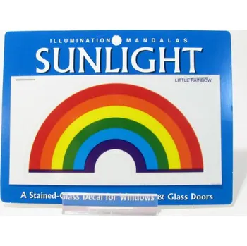 Okenní mandala Malá duha