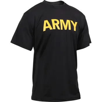 ROTHCO triko s nápisem ARMY ČERNÉ vel.M