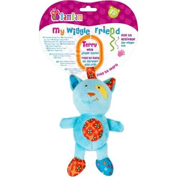 Hračka na kočárek Bam Bam Vibrující přítel plyšový