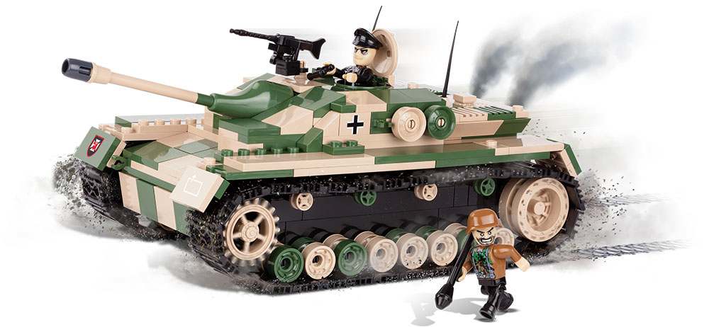 foto Stavebnice COBI Cobi Small Army WW II 2482 Sd.Kfz.167 Sturmgeschütz IV