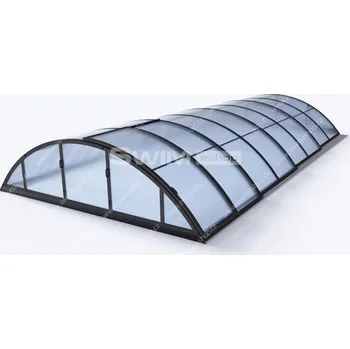 Zastřešení bazénu Klasik B 8,6 x 4,29 x 1,3m BOX - doprava zdarma
