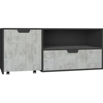 Televizní stolek Stolek TV NA10 Nano grafit / enigma, 120 cm