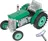 Kovap Traktor Zetor na klíček 1:25, zelený