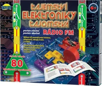 Stavebnice ostatní DROMADER 85956 Tajemství elektroniky Rádio 80 experimentů