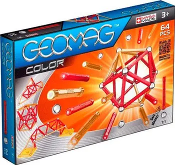 Stavebnice Geomag Geomag Kids Color 64 dílků